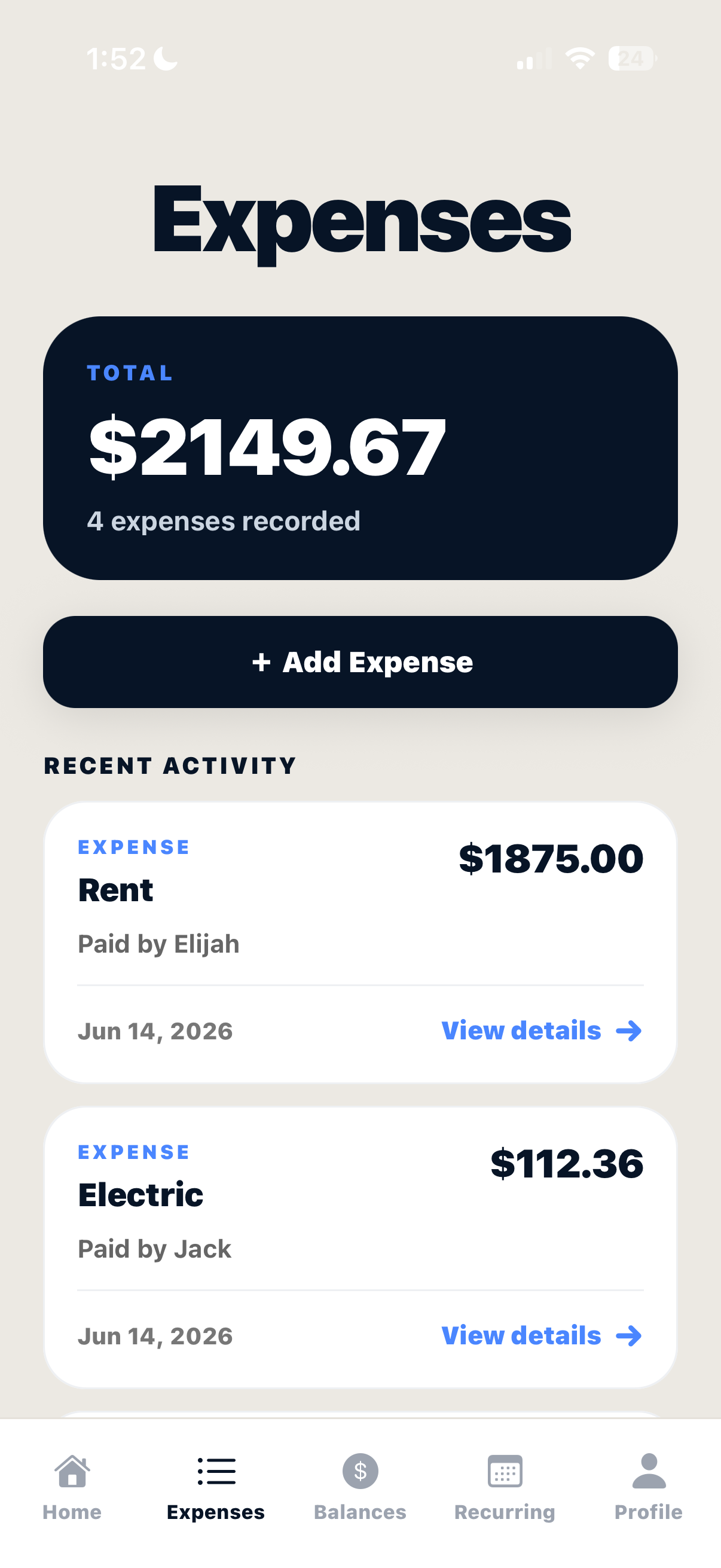 Expenses